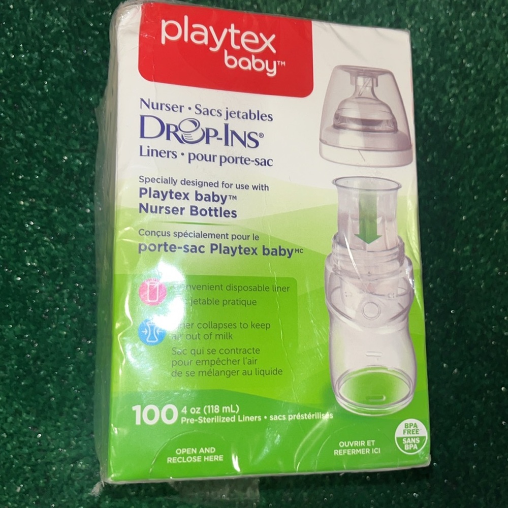 Playtex Baby Nurser Drop Ins Liners 100 4 fl Oz. Liners